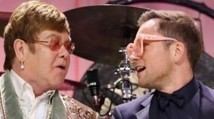 Elton John y Taron Egerton cantan 'Tiny Dancer' juntos porque nunca es demasiado pronto para empezar la campaña por el Oscar