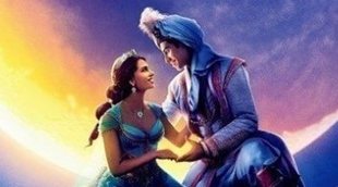 Este póster de 'Aladdín' nos trae una de las escenas más icónicas del clásico de Disney