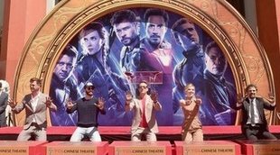 Los Vengadores originales marcan sus huellas en el Teatro Chino de Hollywood