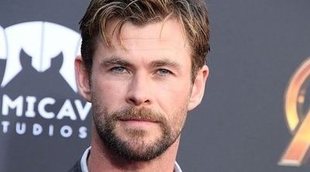 Chris Hemsworth se toma un descanso de rodajes para estar con su familia