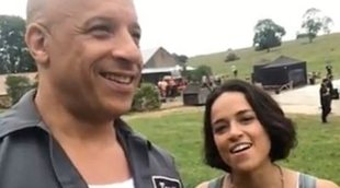 'Fast & Furious 9' empieza el rodaje: Primer video desde el set con Vin Diesel y Michelle Rodriguez