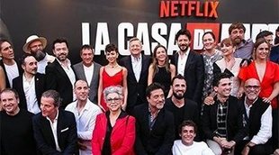 'La casa de papel': Así fue la première en Madrid de una temporada que promete ser "más grande"