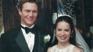 La protagonista de 'Embrujadas', Holly Marie Combs, se casa por tercera vez con la presencia de Brian Krause (Leo)