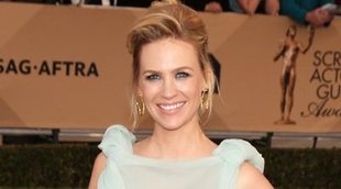 January Jones está pasando la cuarentena de esta forma tan rara