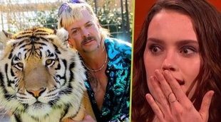 Daisy Ridley alucina con los giros de 'Tiger King' y siente pena por Carole Baskin