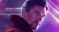 Doctor Strange viste la armadura de Iron Man en esta foto de una escena eliminada de 'Avengers: Infinity War'