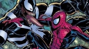 Tom Hardy comparte y borra rápidamente una sangrienta foto de Venom y Spider-Man