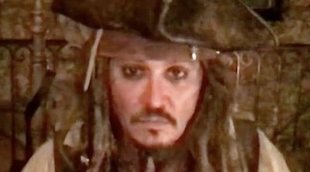 Johnny Depp vuelve a vestirse de Jack Sparrow para hacer una visita virtual a un hospital infantil