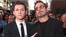 Acusan a Robert Downey Jr. de borrar a Tom Holland de la foto que usó para apoyar a Chris Pratt