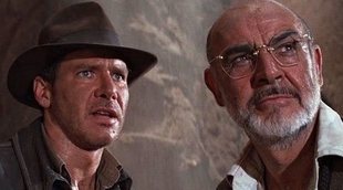 Harrison Ford rinde homenaje a Sean Connery, su padre en 'Indiana Jones y la última cruzada'
