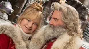 Goldie Hawn cuenta por qué odió besar a su marido, Kurt Russell, en 'Las crónicas de Navidad 2'