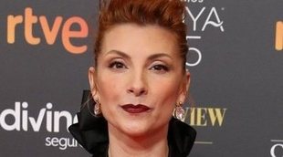 Najwa Nimri agrede a unos periodistas al llegar a Madrid tras la gala de los Goya 2021