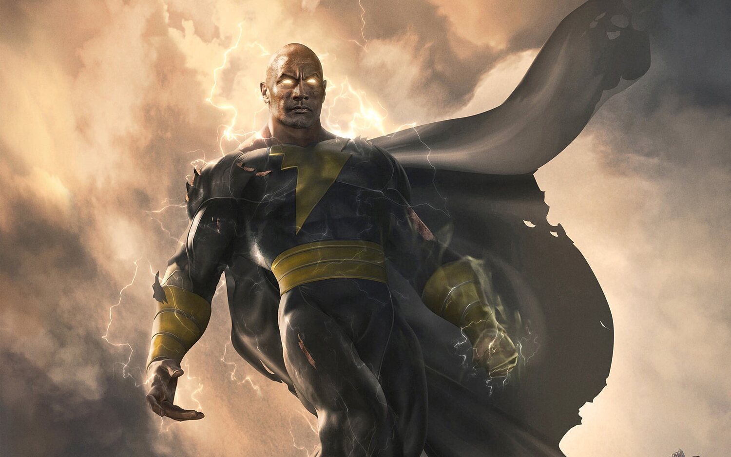 'Black Adam' lanza nuevos pósters con Dwayne Johnson y la Sociedad de la Justicia