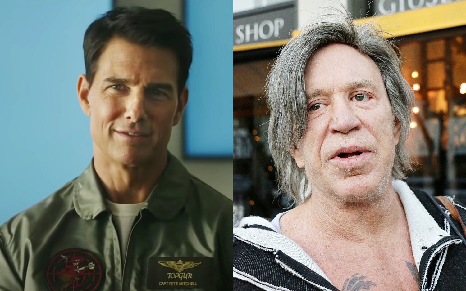 Mickey Rourke carga contra Tom Cruise diciendo que es "irrelevante" y que "lleva haciendo el mismo papel 35 años"