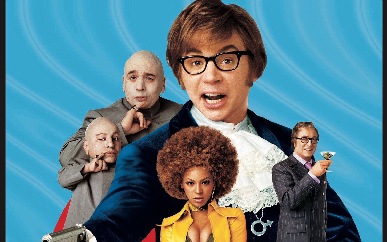 Cómo Beyoncé hizo que respetaran sus curvas pidiendo que cambiaran el póster de 'Austin Powers en Miembro de Oro'