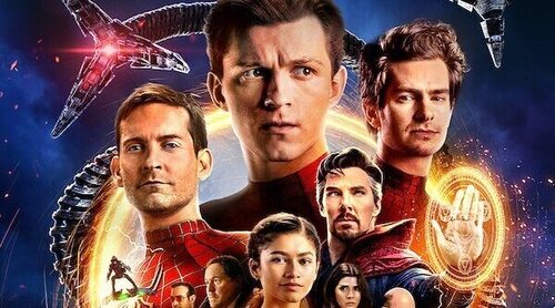 'Spider-Man: No Way Home': El póster del reestreno en cines incluye a Andrew Garfield y Tobey Maguire