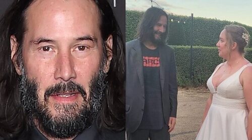 Keanu Reeves sorprende a una pareja aceptando la invitación a su banquete de bodas