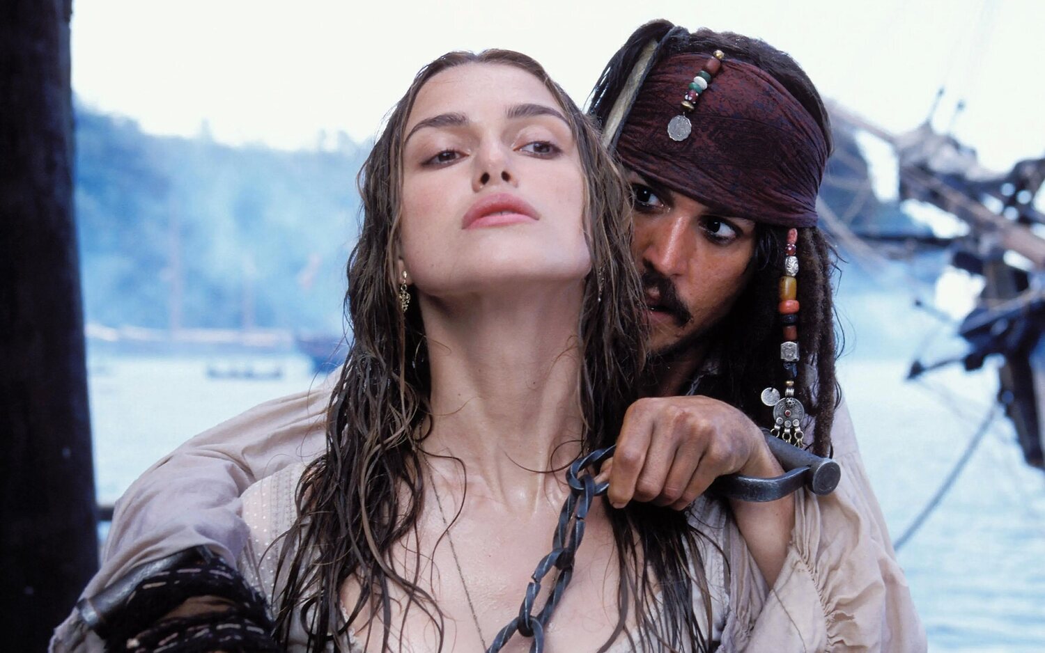 Keira Knightley pensó que 'Piratas del Caribe' fracasaría, según el director de 'Love Actually'