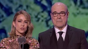 El emotivo homenaje a Verónica Forqué de Antonio Resines en los Premios Forqué 2022, en los que triunfó 'As bestas'