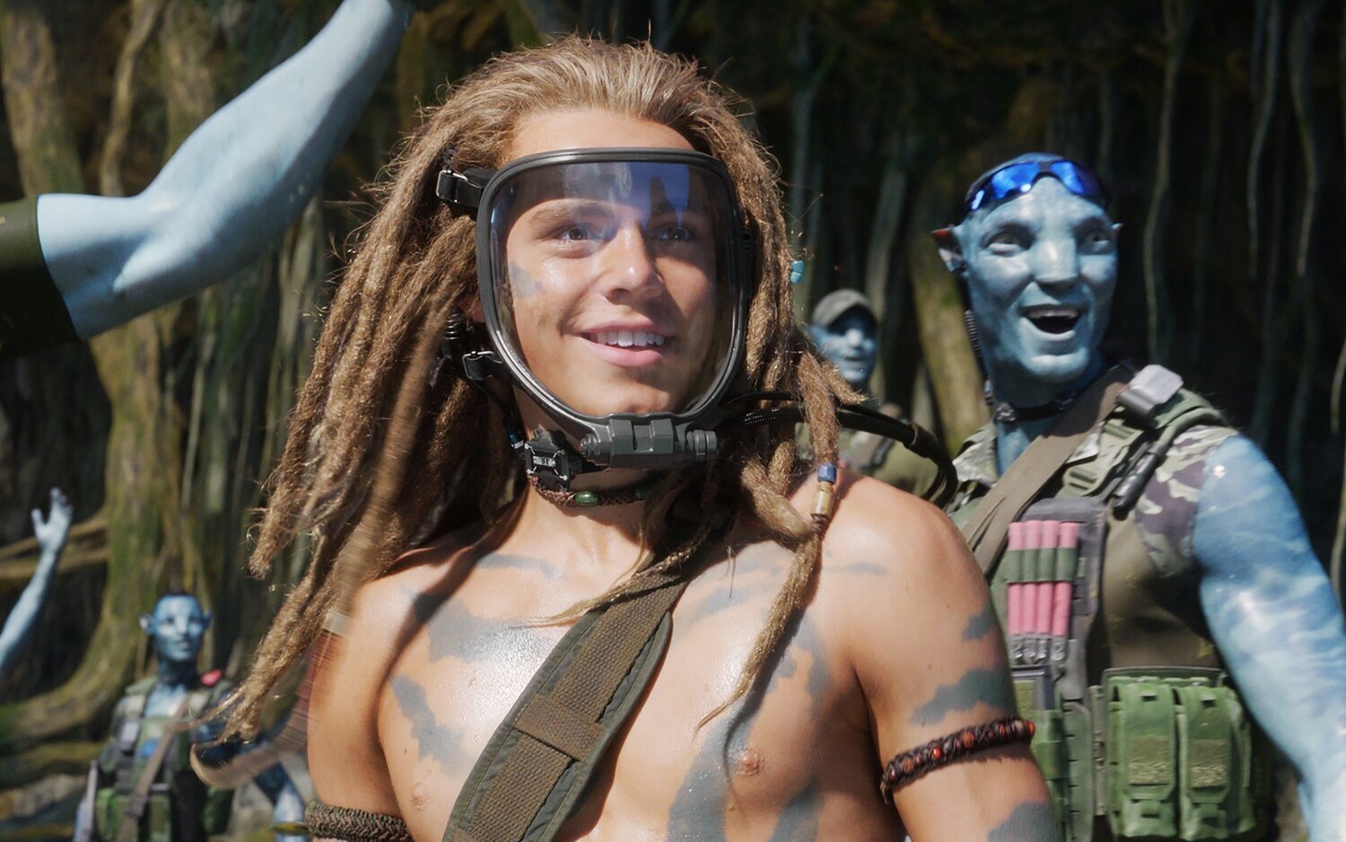 'Avatar: El sentido del agua': Las escenas de Spider (Jack Champion) se grabaron dos veces y con dos años de diferencia