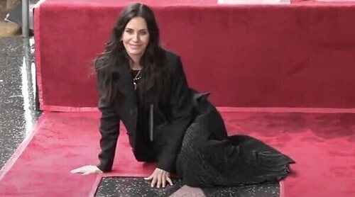 Courteney Cox celebra su estrella en el Paseo de la Fama con una reunión de 'Friends'