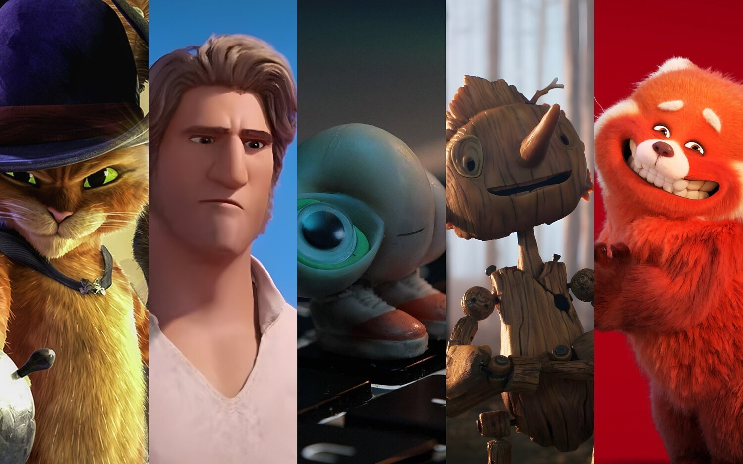 Oscar 2023 a la mejor película de animación: ¿Logrará Pixar con 'Red' vencer al 'Pinocho' de Guillermo del Toro?