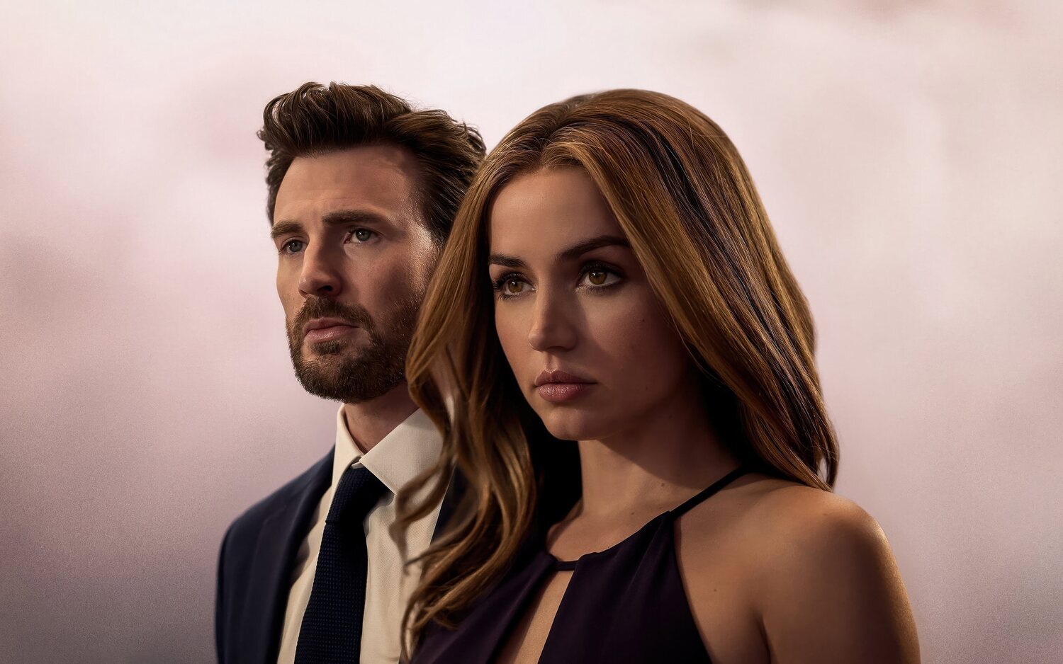 Chris Evans y Ana de Armas debaten sobre el dilema de 'Ghosting', película ideal "para los días de resaca"