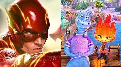 'Flash' y 'Elemental' tendrían unos estrenos discretos en la taquilla de EEUU según las previsiones de taquilla