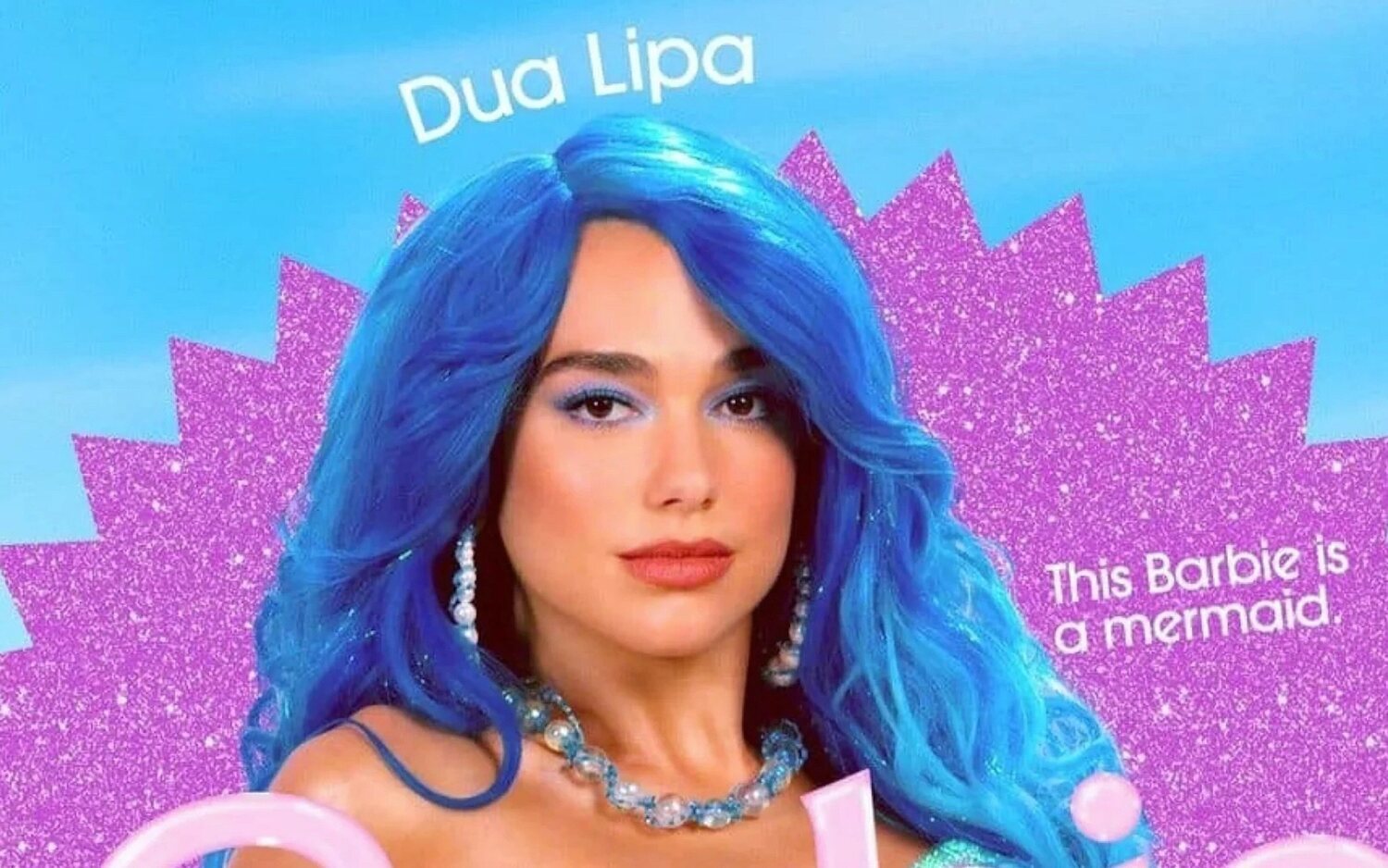 'Barbie': Las primeras imágenes de Dua Lipa como Barbie sirena vienen con sorpresa