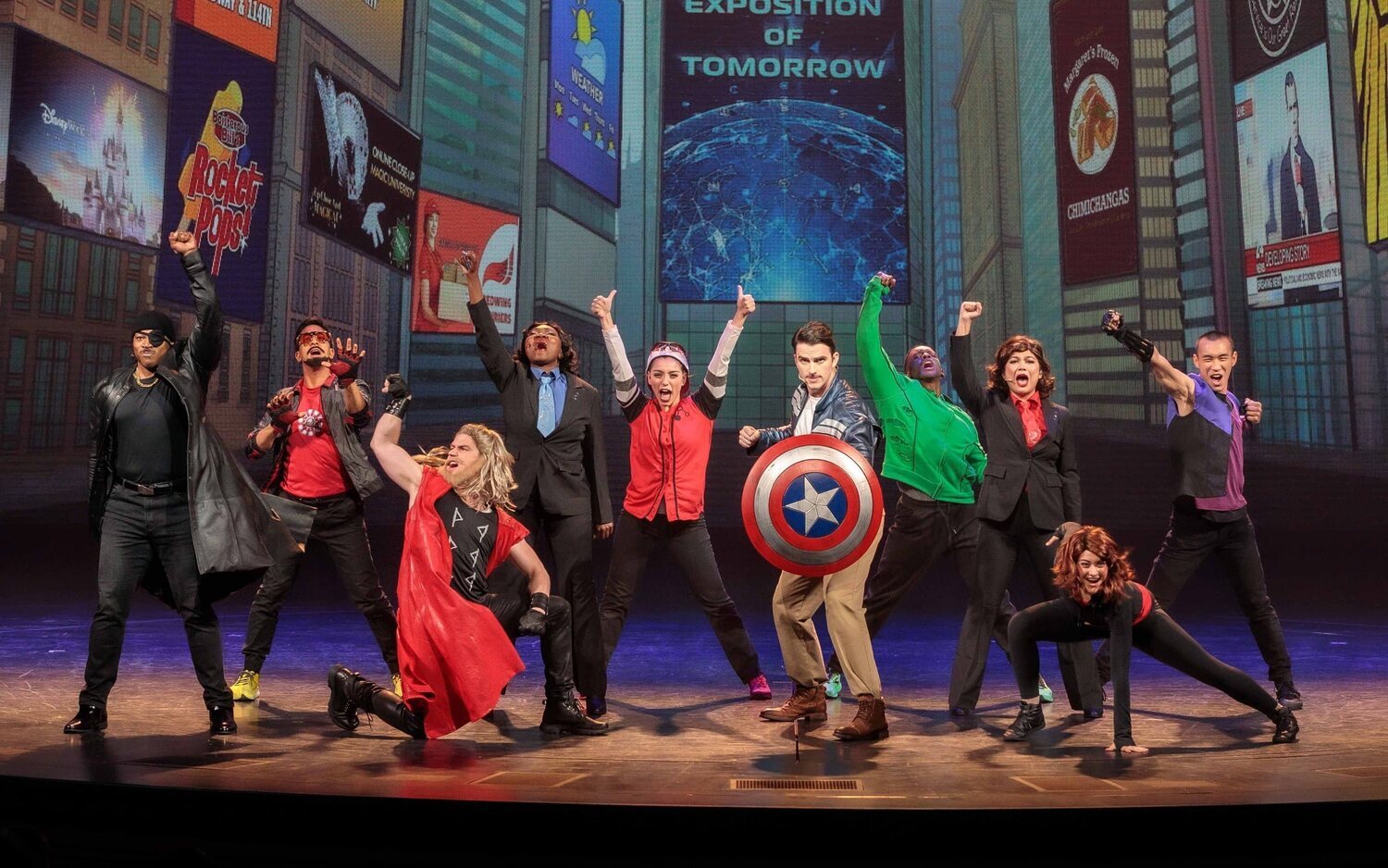 'Rogers: El Musical': Así es el espectáculo real de Marvel que desembarca en Disneyland tras su debut en 'Ojo de Halcón'