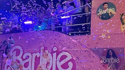 La carroza rosa de 'Barbie' cierra el desfile del Orgullo en Madrid por todo lo alto