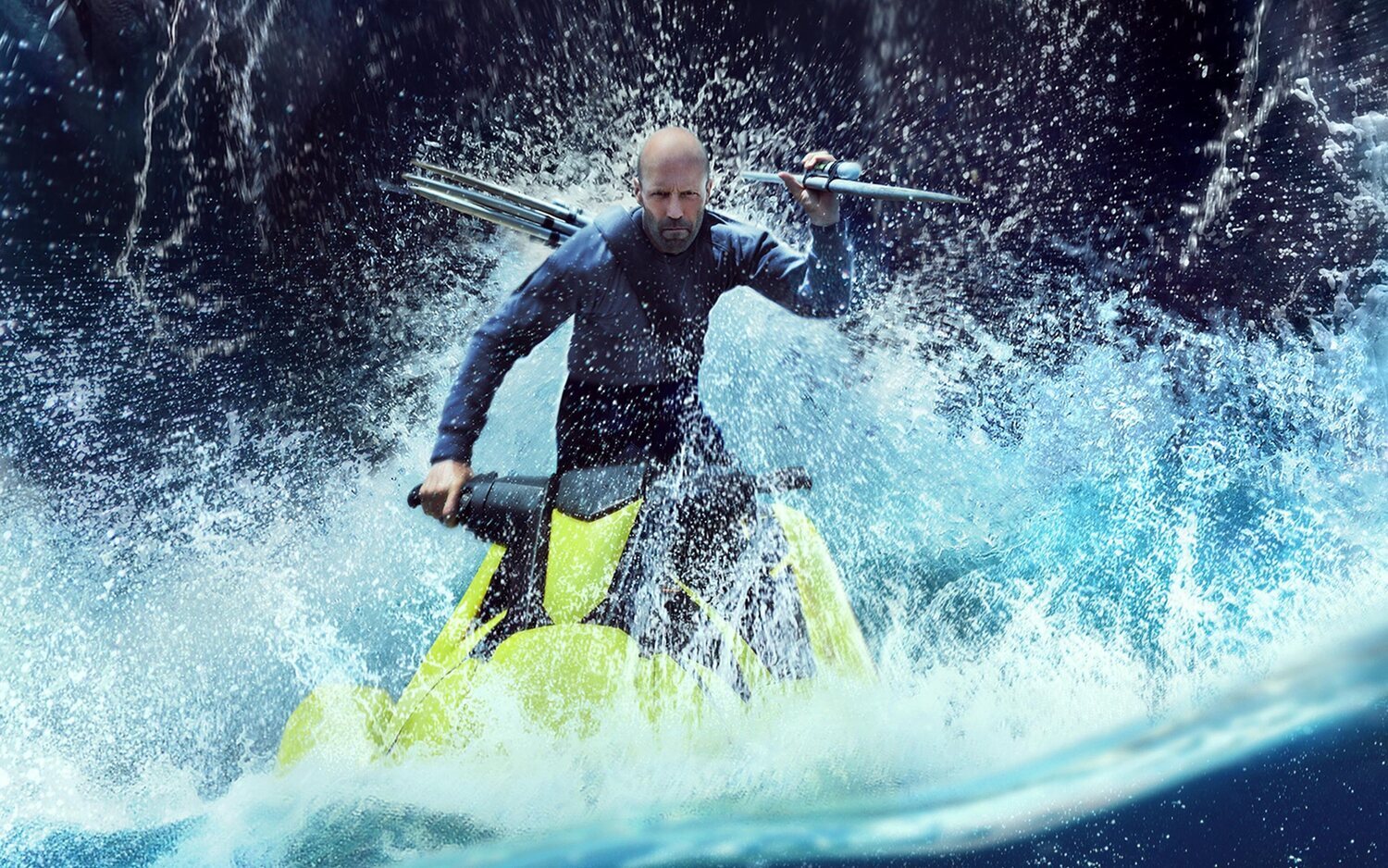 Jason Statham en 'Megalodón 2: La fosa'