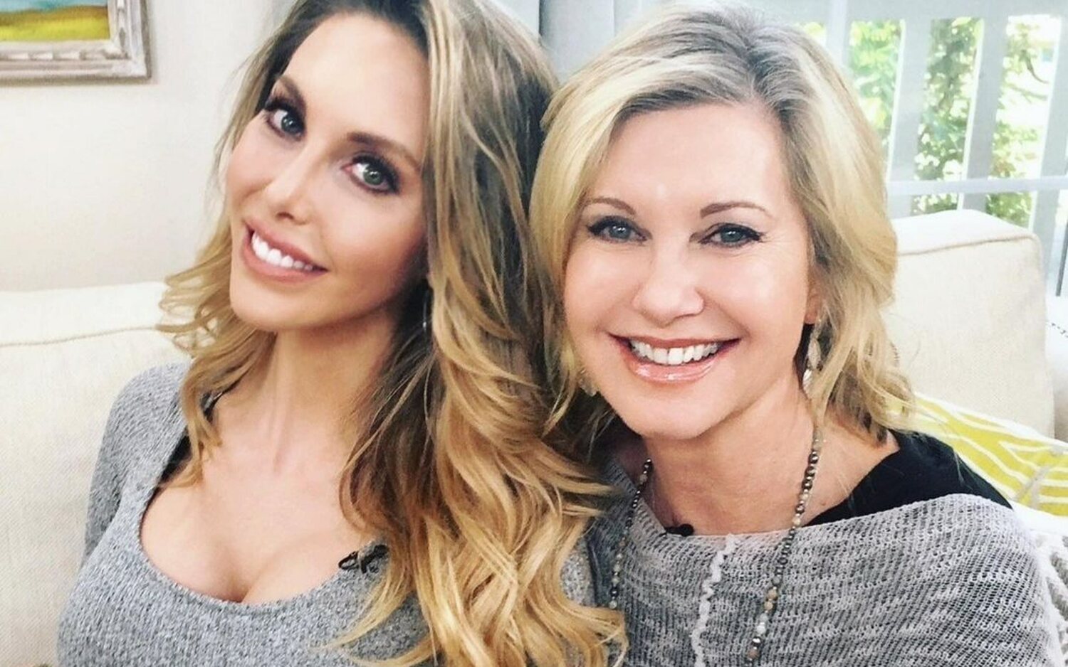 Olivia Newton-John y su hija, Chloe Lattanzi