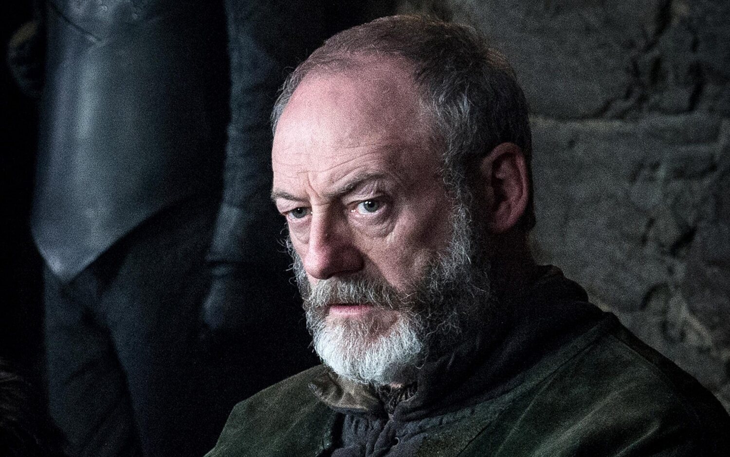 Liam Cunningham como Davos en la serie 'Juego de Tronos'