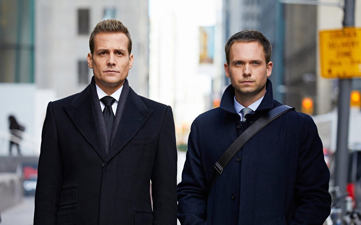 Gabriel Macht y Patrick J. Adams en 'Suits'