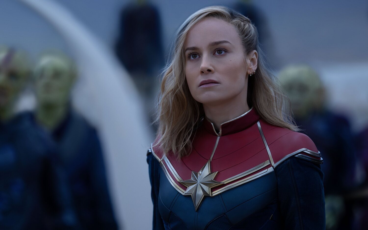 Brie Larson como Capitana Marvel en 'The Marvels'