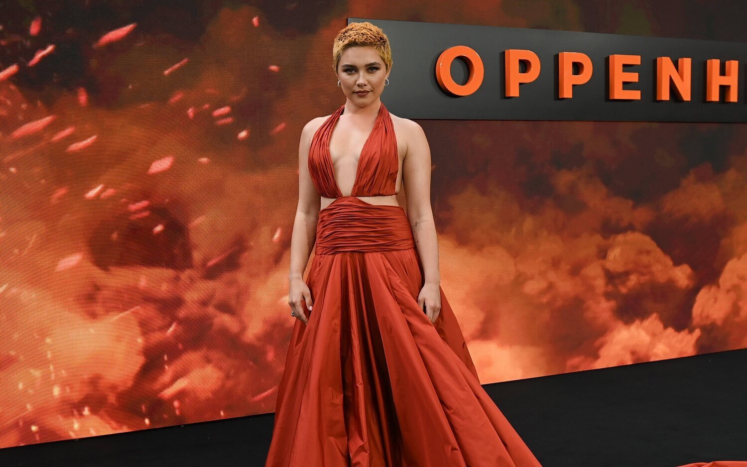 Florence Pugh en la premiere de Londres de 'Oppenheimer'