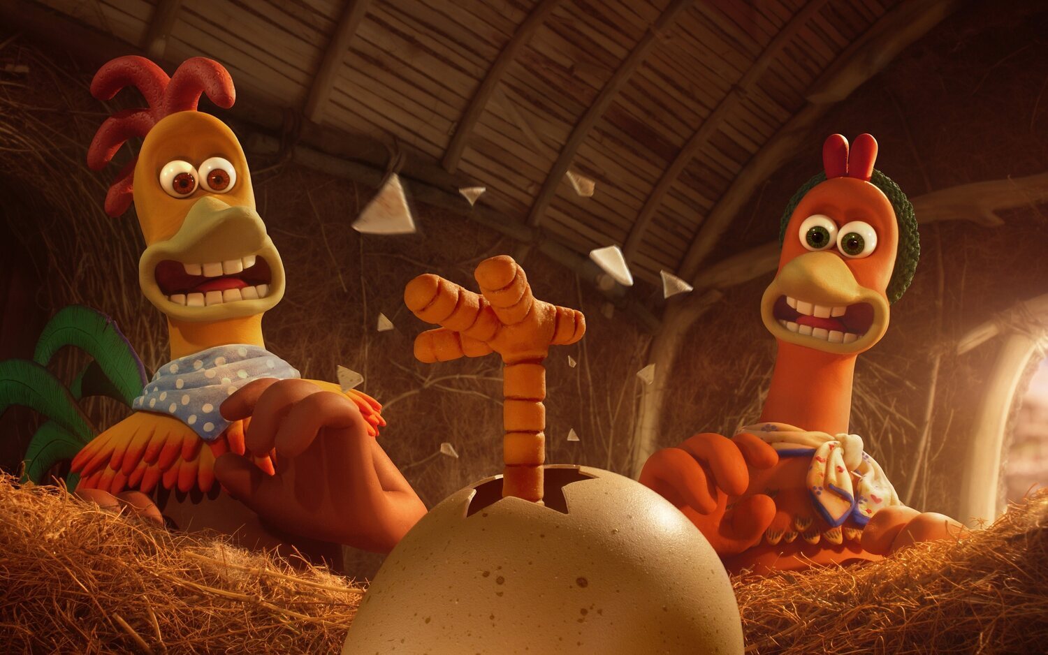 Primeras imágenes de 'Chicken Run: Amanecer de los nuggets'