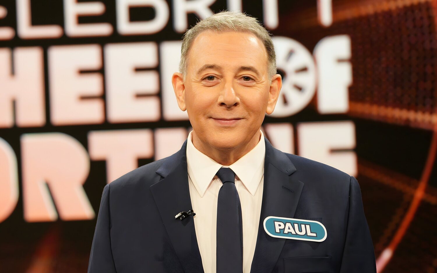 Paul Reubens, durante su participación en el programa 'La ruleta de la fortuna' en el año 2021