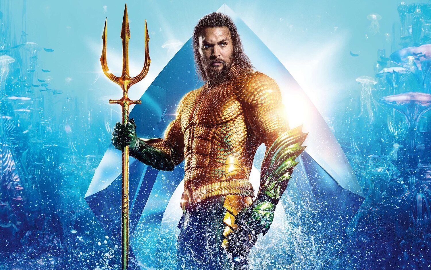 Jason Momoa como Arthur en 'Aquaman'