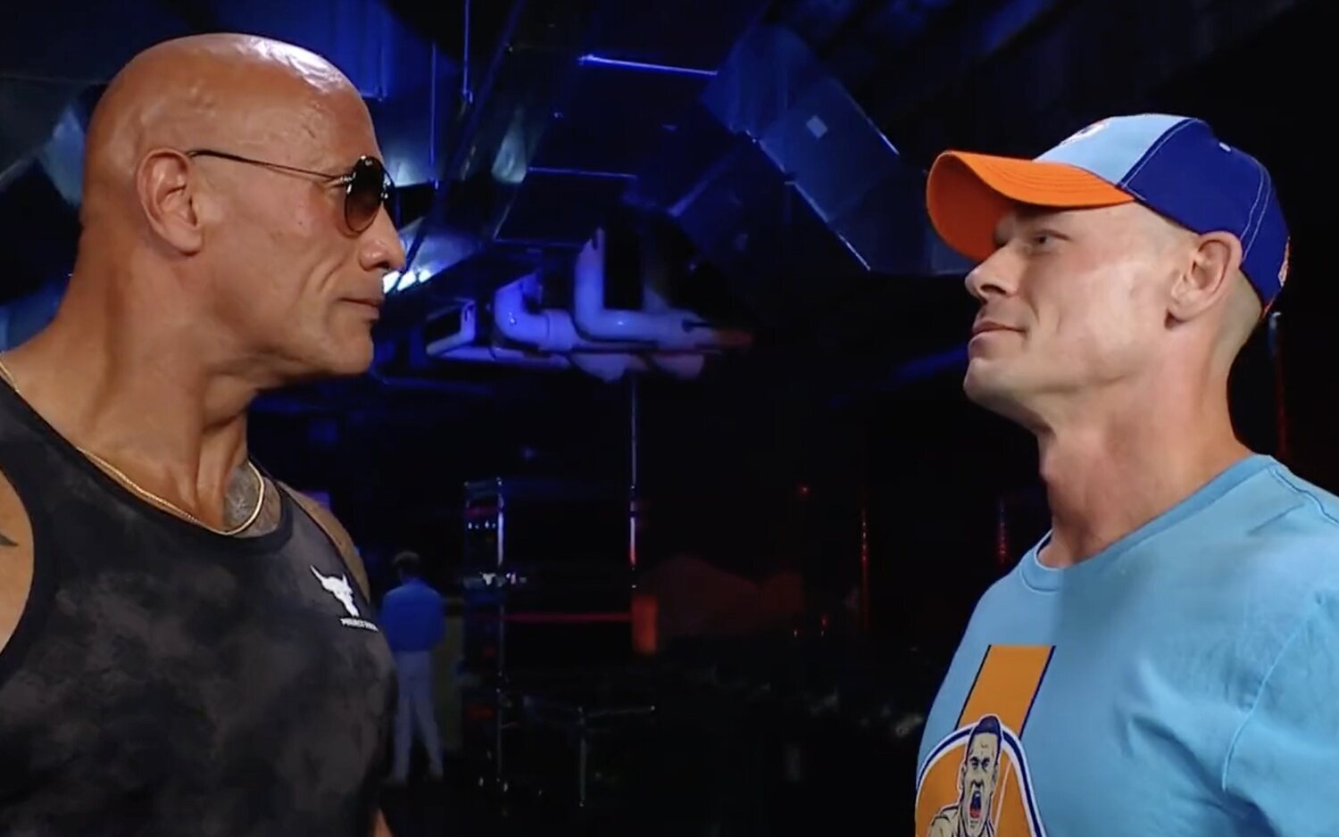 El esperado reencuentro entre Dwayne Johnson y John Cena