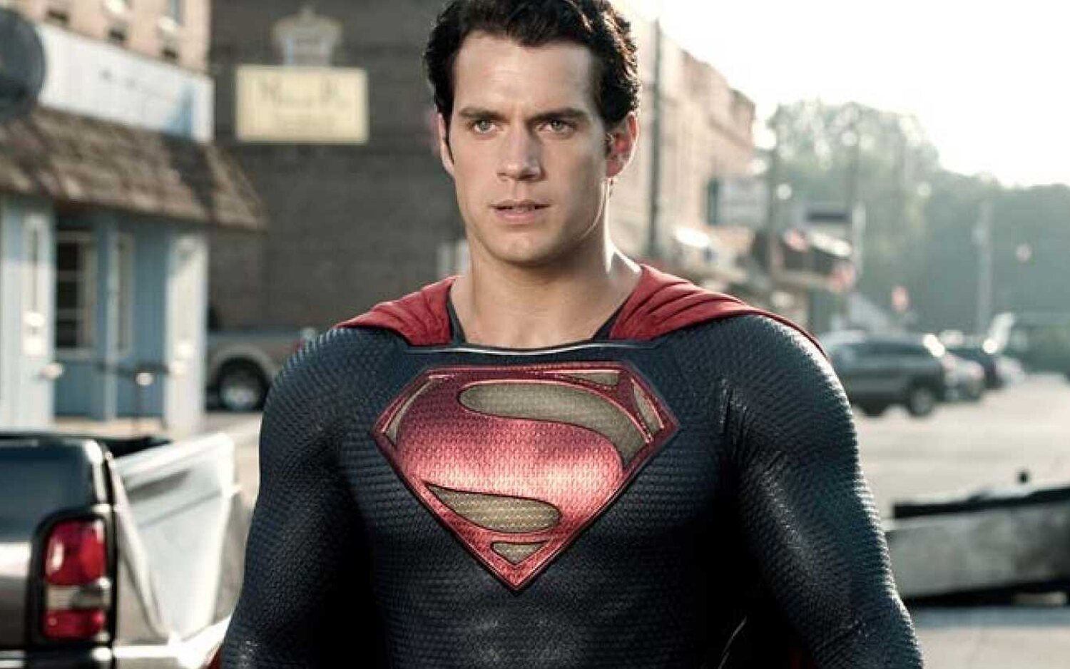 Henry Cavill en 'El hombre de acero'