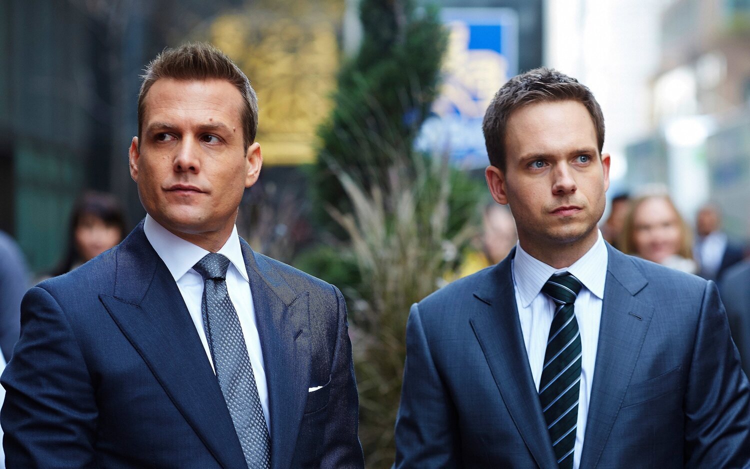 Gabriel Macht  y Patrick J. Adams en 'Suits'