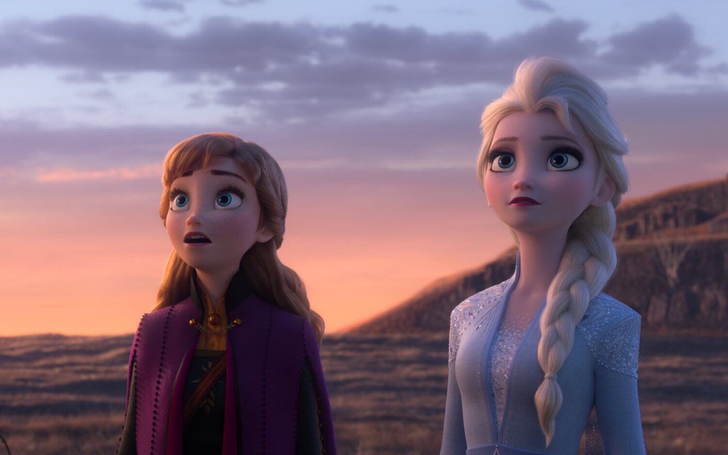 Los personajes de Anna y Elsa en 'Frozen 2'