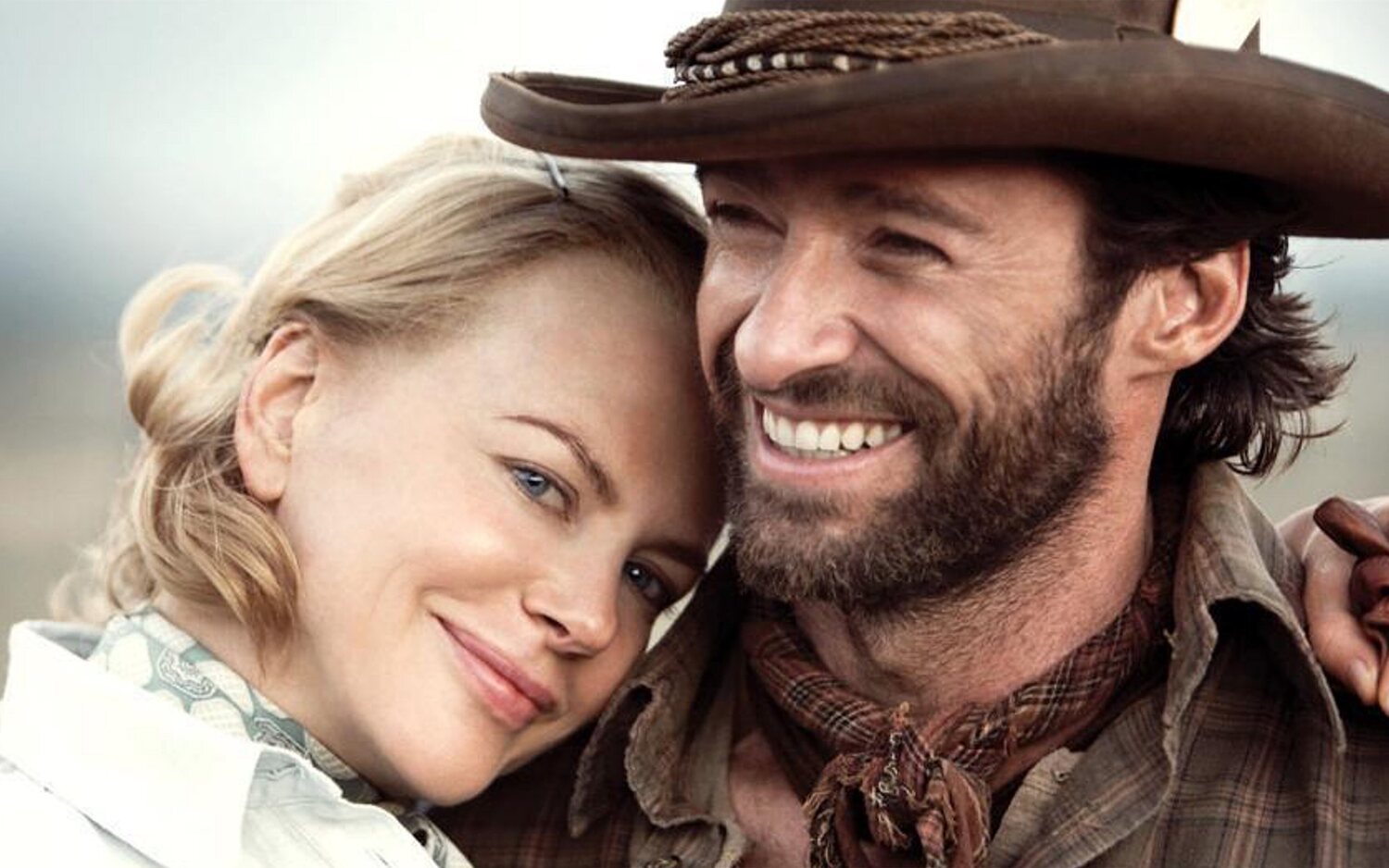 Nicole Kidman y Hugh Jackman en 'Australia'