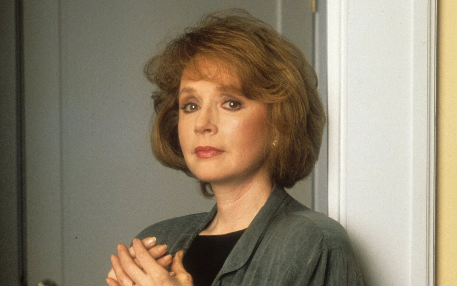 Piper Laurie en una foto promocional de 'Twin Peaks'.