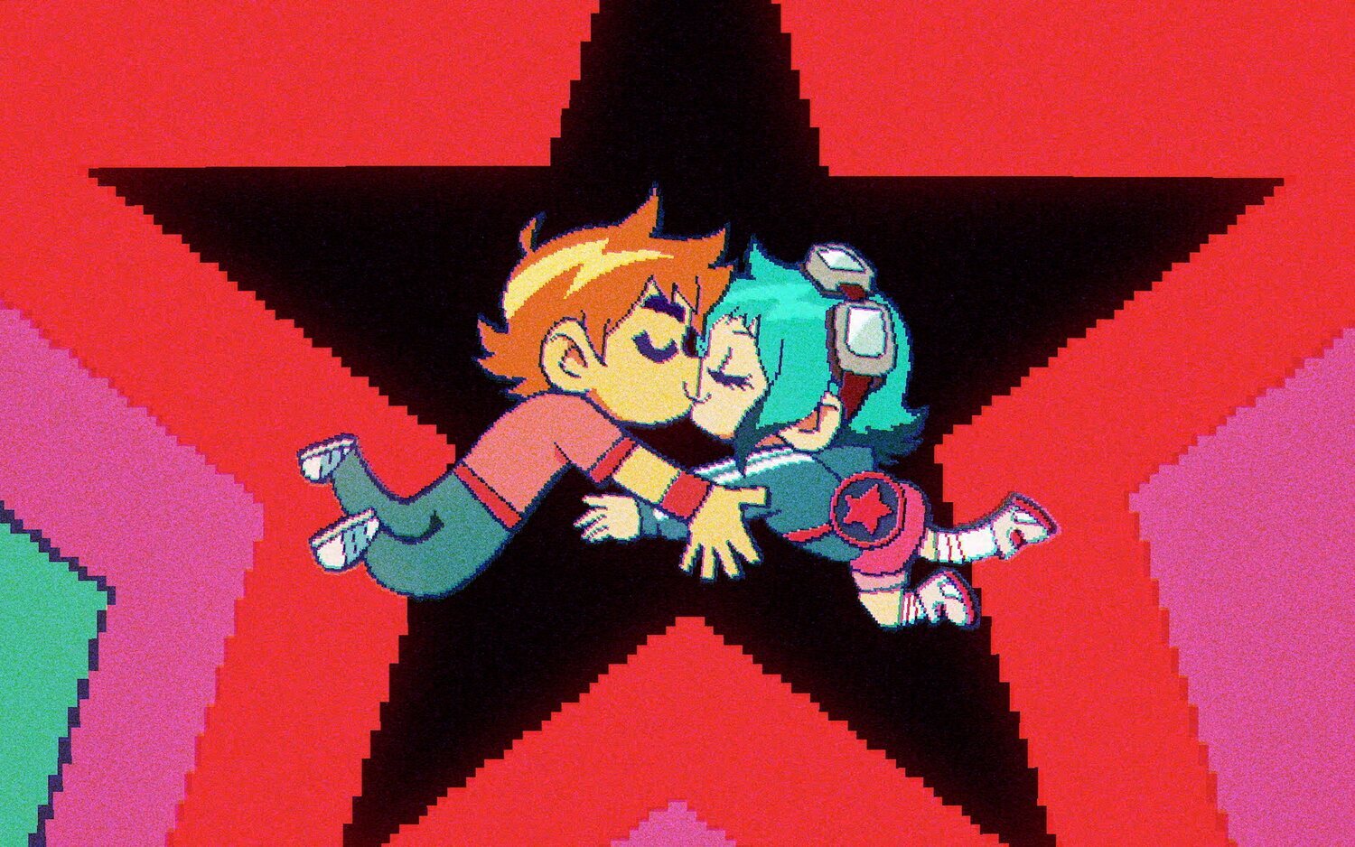 Scott Pilgrim y Ramona Flowers