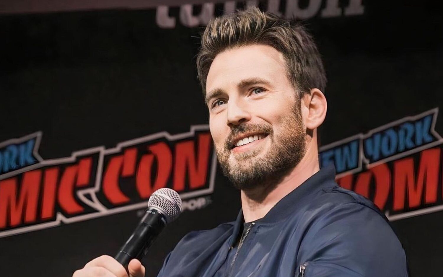 Chris Evans en la New York Comic Con 2023