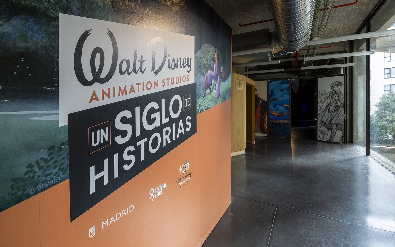 Entrada de la exposición 'Walt Disney Animation Studios: Un siglo de historias'