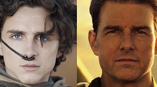 Timothée Chalamet encontró en Tom Cruise y 'Top Gun: Maverick' su gran fuente de inspiración para grabar 'Dune: Parte 2'